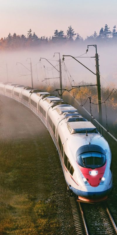 High Speed Train St Petersburg to Moscow